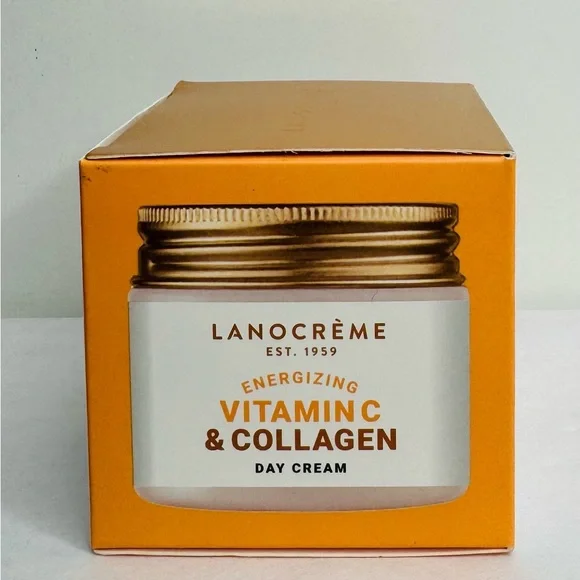 Lanocreme Energizing Vitamin C & Collagen Day Cream Moisturizer - Picture 4 of 6